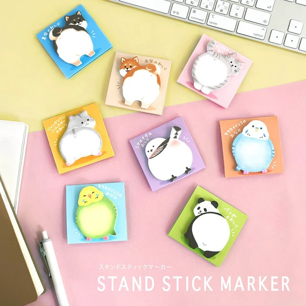 12224571_1002.jpg Stand Sticky Notes - Red Panda Tummy (30 folhas) pela Mind Wave