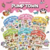 Stickers MIND WAVE - Pump Town - Three Nerdy Guys
