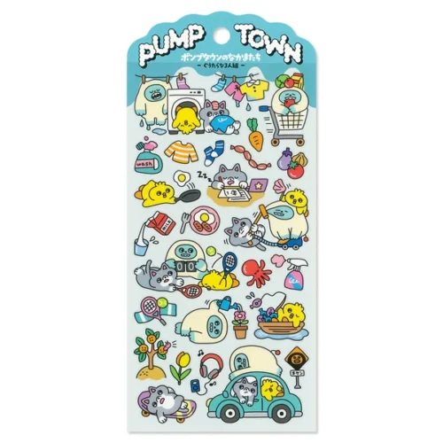 Stickers MIND WAVE - Pump Town - Bum Three