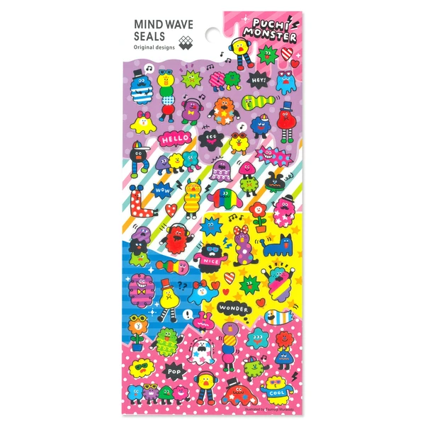 Stickers MIND WAVE Seals - Puchi Monster