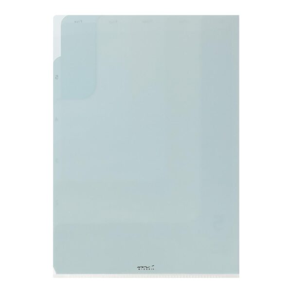 35576006_01_adl Midori - Pasta Transparente A4 com 5 Bolsas - 2-Way Bege