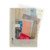 35576006_02_adl Midori - Pasta Transparente A4 com 5 Bolsas - 2-Way Bege