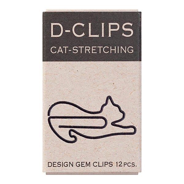 43350006_l-1788928465170 Clips MIDORI D-Clips Mini - Gato a Espreguiçar A