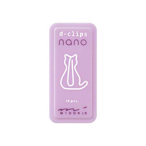 Clips MIDORI D-Clips Nano — Gato