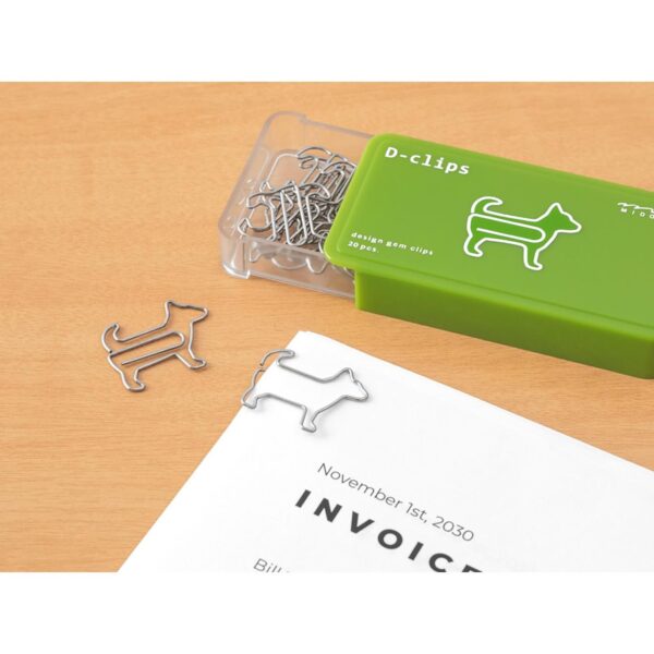 Clips MIDORI D-Clips — Cão A