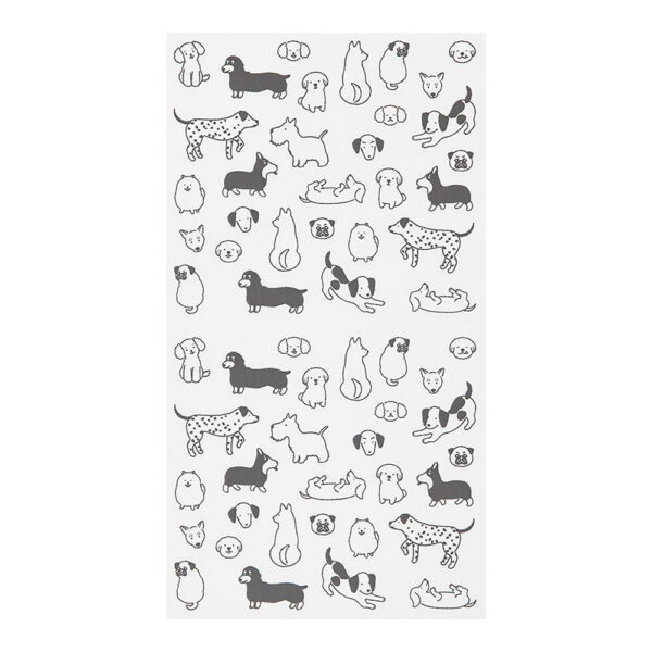 Autocolantes Reposicionáveis Midori 2592 – Cães Faladores