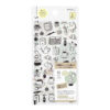 Conjunto de Autocolantes Washi Midori 2641 – Monotone Café