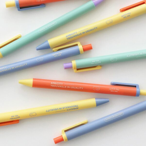 Caneta de Gel Bubbly 0,38 mm (Amarelo-Creme)