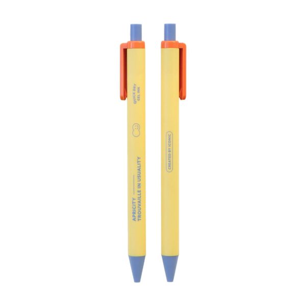 Caneta de Gel Bubbly 0,38 mm (Amarelo-Creme)