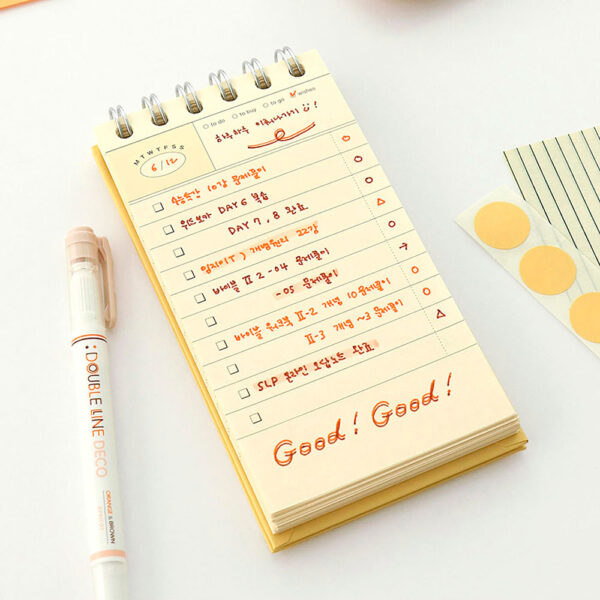 8809887094407_03_adl Conjunto de Marcadores Iconic Double Line Deco Pen – Lake