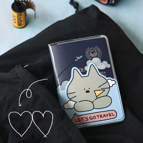 Capa para Passaporte Doodle 03 Luggage