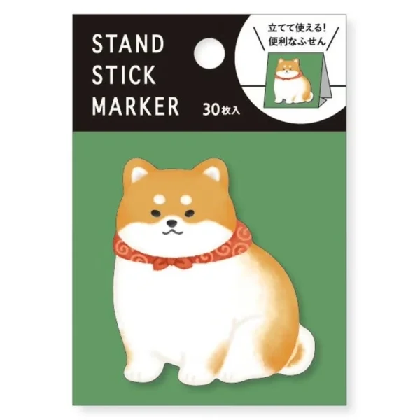 Stand Sticky Notes - Shiba Inu Red (30 folhas) pela Mind Wave