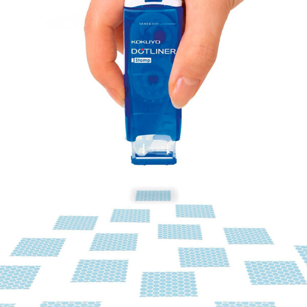 Cola em Fita Dotliner Stamp – Azul