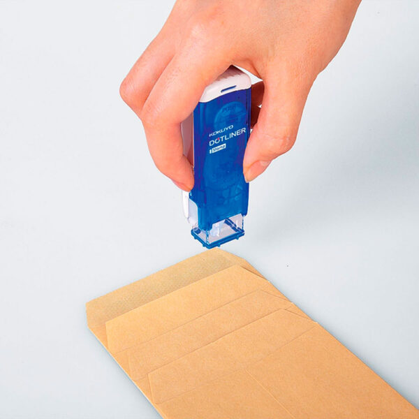 Cola em Fita Dotliner Stamp – Azul