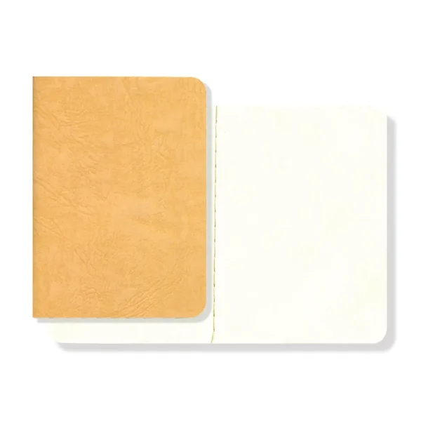Ro-biki Note - Notebook Passport Plain Texture Series (Amarelo)