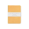 Ro-biki Note - Notebook Passport Plain Texture Series (Amarelo)