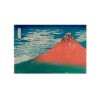 Katsushika Hokusai — Fine Wind, Clear Morning (Red Fuji)