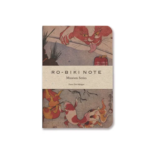 RO-BIKI Note Museum Series Pocket Notebook KINGYO