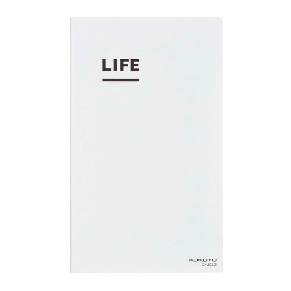 Jibun-TECHO-MINI-LIFE-01 Kokuyo – Caderno Jibun Techo Mini LIFE
