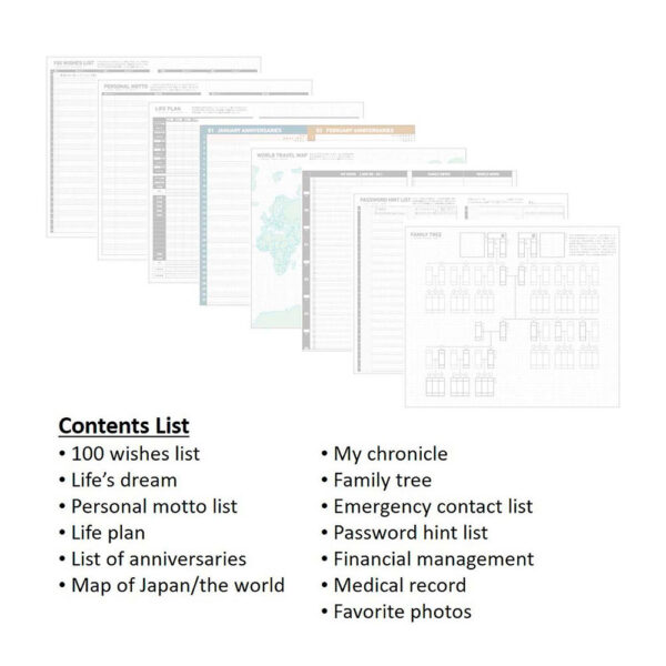 Jibun-TECHO-MINI-LIFE-02 Kokuyo – Caderno Jibun Techo Mini LIFE