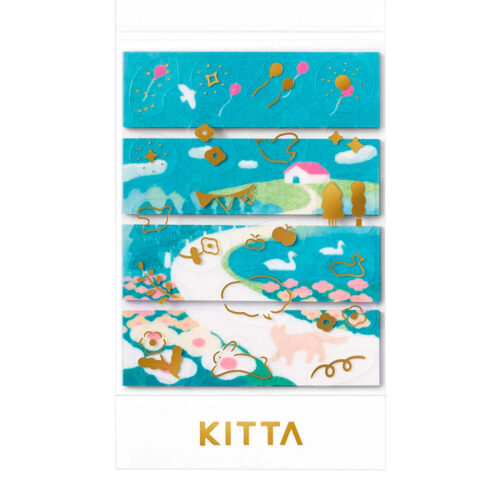 KITTA-Collage-Washi-Tape-Hill-03 King Jim – Fita Washi Tape KITTA Collage – Colinas