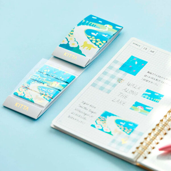 KITTA-Collage-Washi-Tape-Hill-05 King Jim – Fita Washi Tape KITTA Collage – Colinas