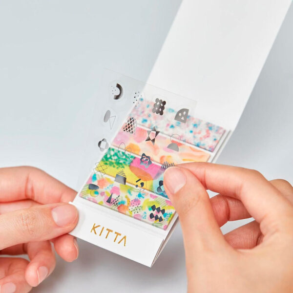 King Jim – Fita Washi Tape KITTA Collage – Aguarela