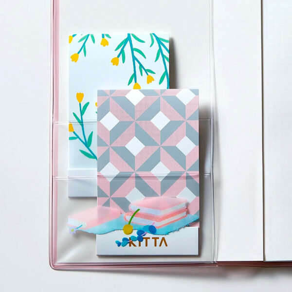 KITTA-Sticky-Note-Flower-03 King Jim – Notas Adesivas KITTA – Linho