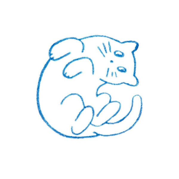 KORI-JIRUSHI-vol2-Large-Cat-03 King Jim – Carimbo Transparente KORI JIRUSHI Vol. 2 – Gato Grande
