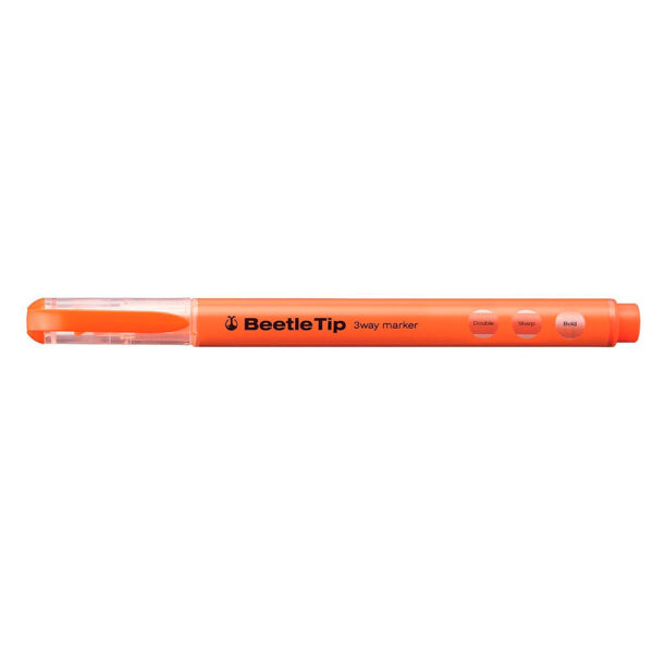 Kokuyo-Marcadores-Beetle-Tip-3-pontas-04 Kokuyo – Marcadores Beetle Tip 3 Pontas – Conjunto de 5 Cores