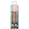 Kokuyo – Marcadores Beetle Tip Duas Cores – Conjunto de 3