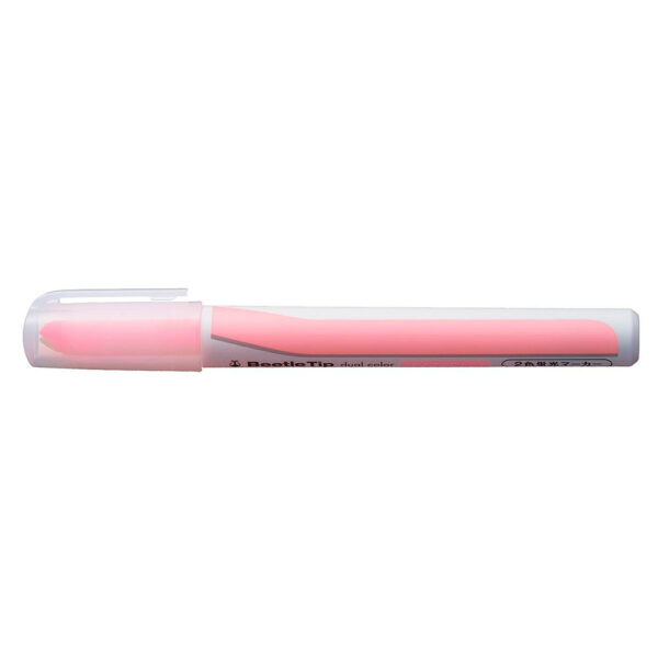 KokuyoBeetleTipSoft–amarelo-rosa-suave-03 Kokuyo – Marcador Beetle Tip Soft – Amarelo Suave e Rosa Suave