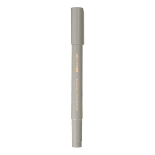 Kokuyo – Marcador de duas pontas ME – Dusty Olive