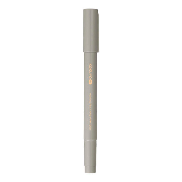 Kokuyo – Marcador de duas pontas ME – Dusty Olive