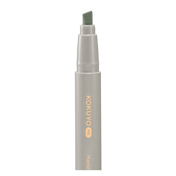 Kokuyo – Marcador de duas pontas ME – Dusty Olive