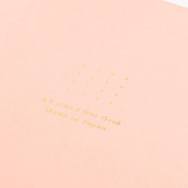 Midori – Caderno A5 Color Dot Grid – Rosa