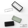 Paintable-stamp-Pre-inked-Half-Size-Flower-02 Midori – Carimbo Autotintado Pintável Half Size – Flores