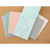 Midori – Bloco de Papel A5 Color Dot Grid – Cinzento