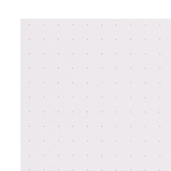 Midori – Bloco de Papel A5 Color Dot Grid – Roxo