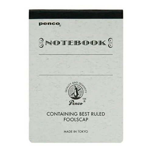 Penco – Caderno Foolscap A7 – Preto