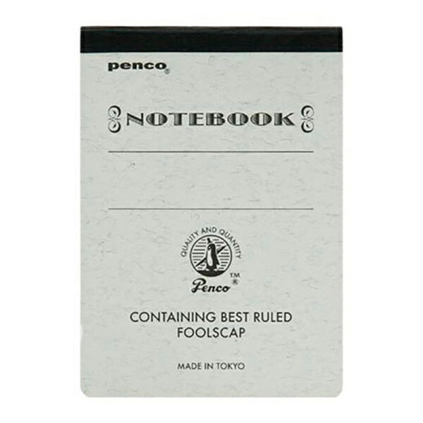 PencoFoolscap-A7-01 Penco – Caderno Foolscap A7 – Preto