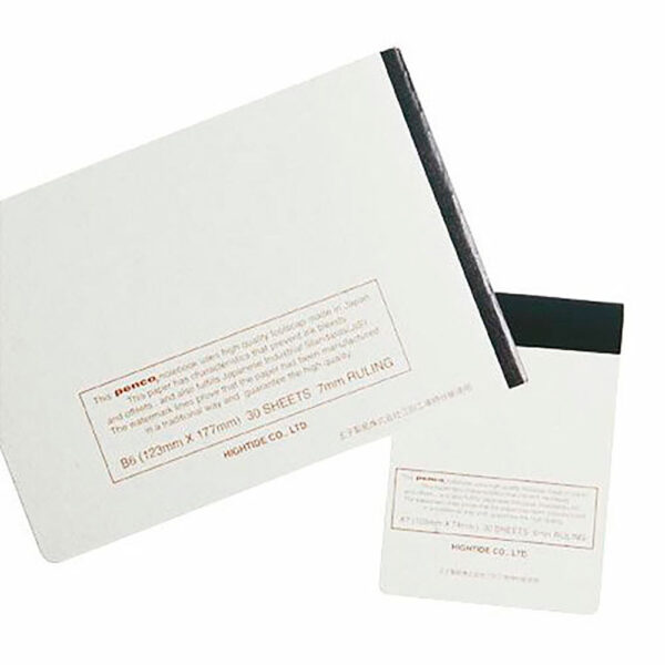 PencoFoolscap-A7-02 Penco – Caderno Foolscap A7 – Preto