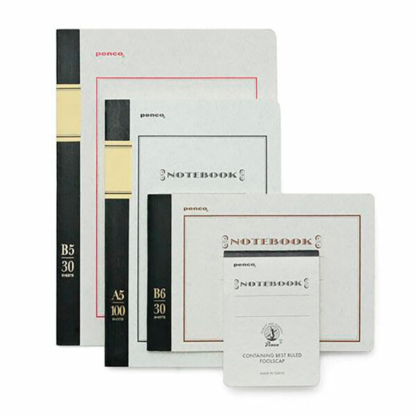 PencoFoolscap-A7-03 Penco – Caderno Foolscap A7 – Preto