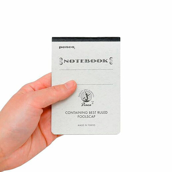 PencoFoolscap-A7-07 Penco – Caderno Foolscap A7 – Preto