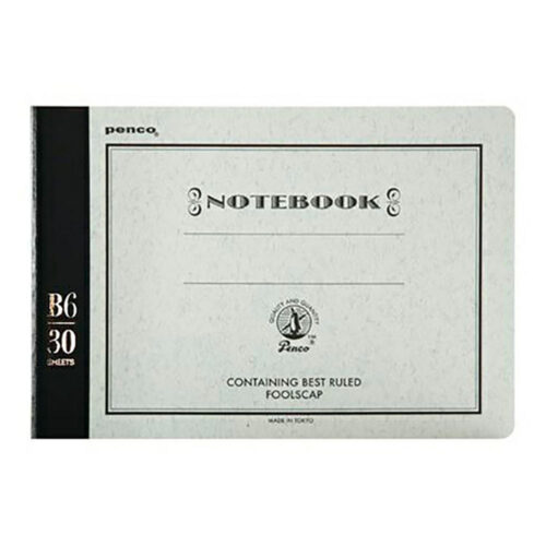 Penco – Caderno Foolscap B6 – Preto