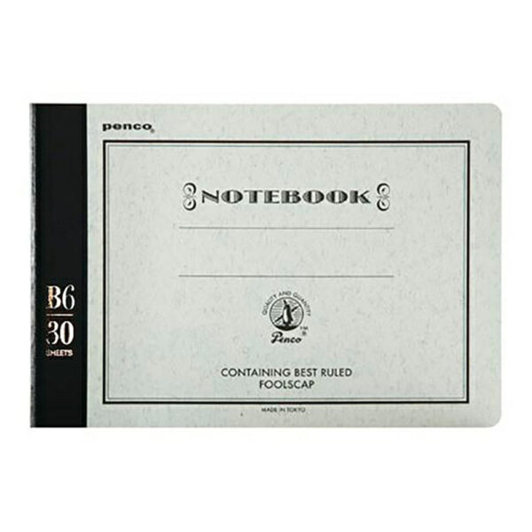 PencoFoolscap-b6-01 Penco – Caderno Foolscap B6 – Preto