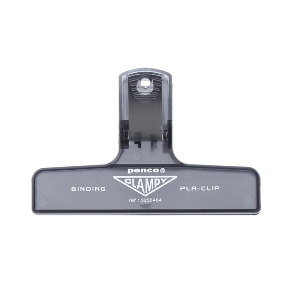 Plastic-Clip-Clear-Black-03 Penco – Binding Pla-Clip – Preto Transparente