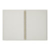 Midori – Caderno de Argolas A5 Color Dot Grid – Cinzento