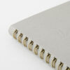 Midori – Caderno de Argolas A5 Color Dot Grid – Cinzento