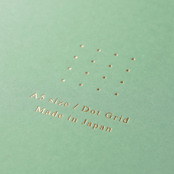 Midori – Caderno de Argolas A5 Color Dot Grid – Verde